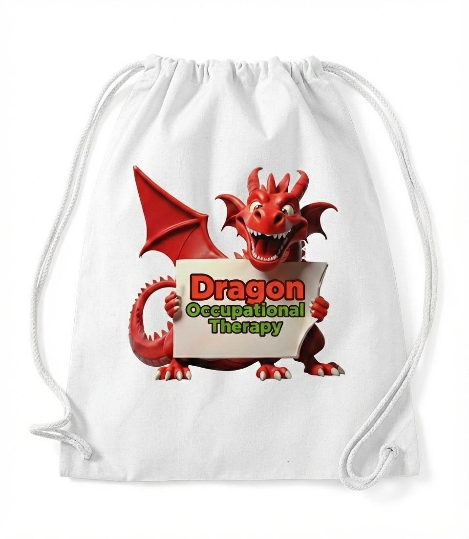 Dragon OT Drawstring Bag